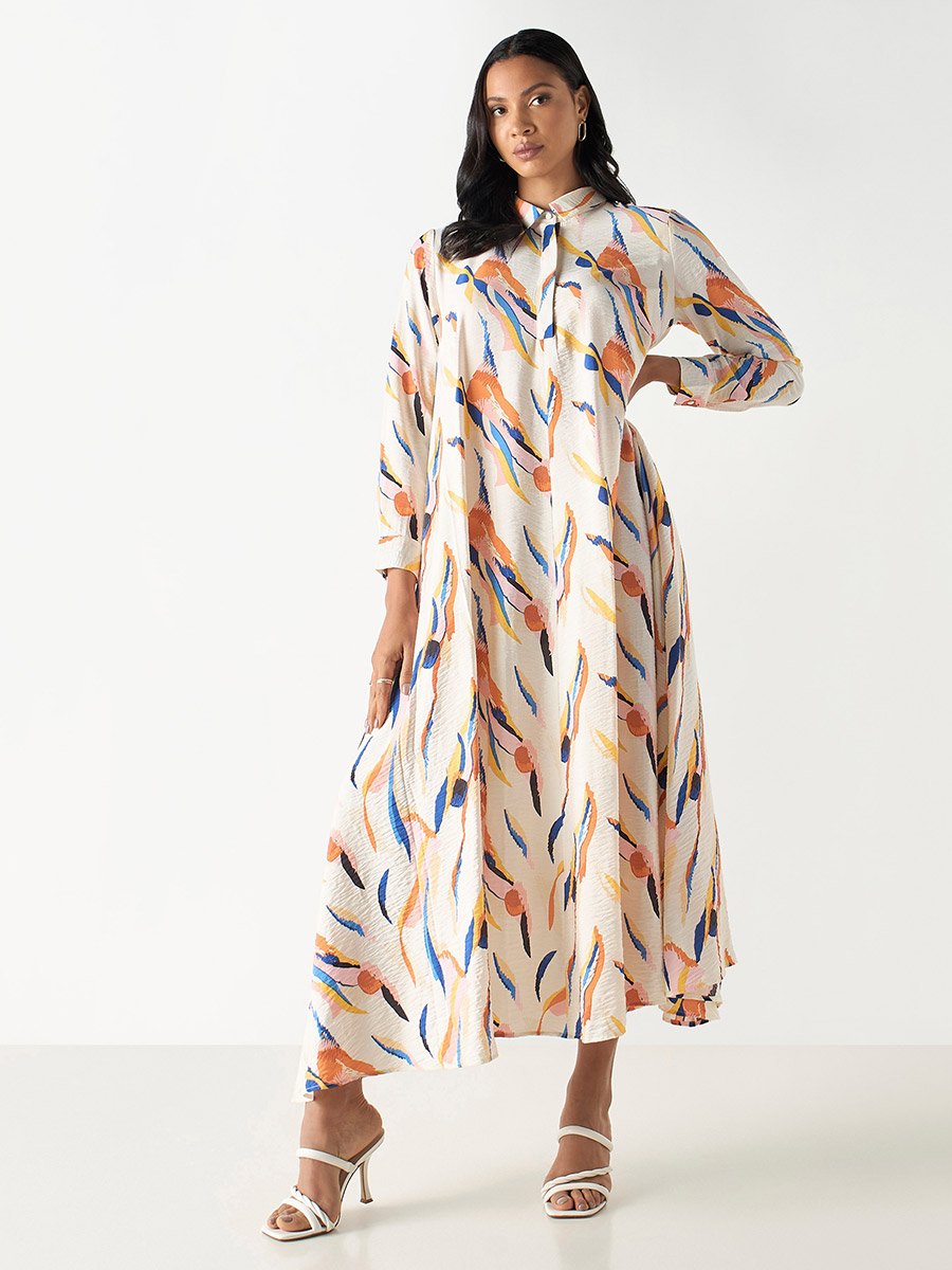 3/4 sleeve long dress Black 3/4 Sleeve Maxi Dress – BLANK