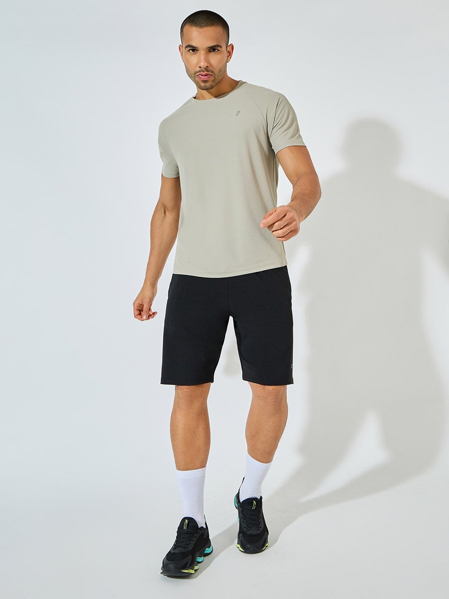 Micro Pique Quick Dry Raglan Regular Fit T-Shirt