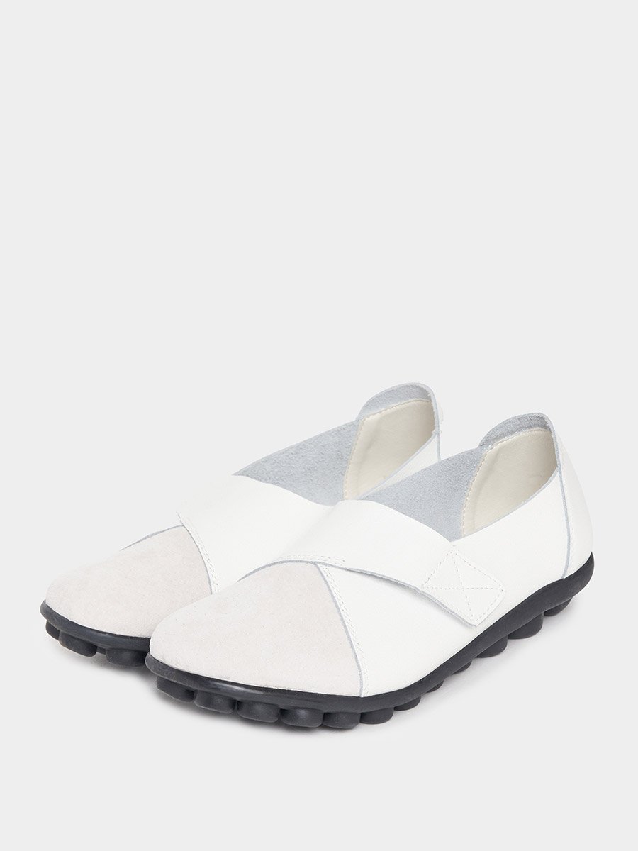 Casual Slip On Shoes with Velcro Closure