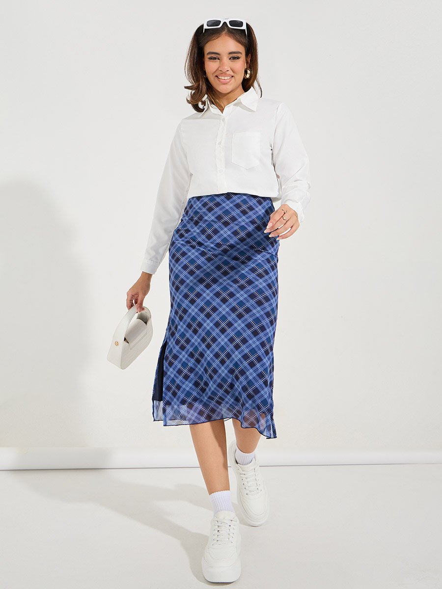 Regular Fit Solid Button Down Shirt