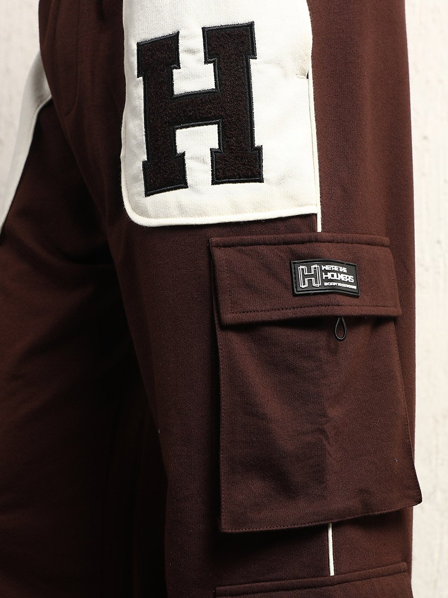 Contrast Front Pocket Cargo Pants