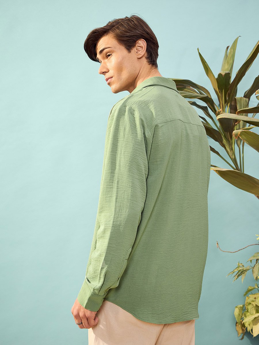 Textured Relaxed Fit Shirt
