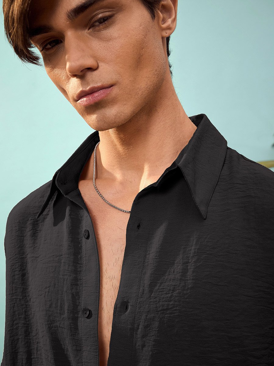Textured Relaxed Fit Shirt
