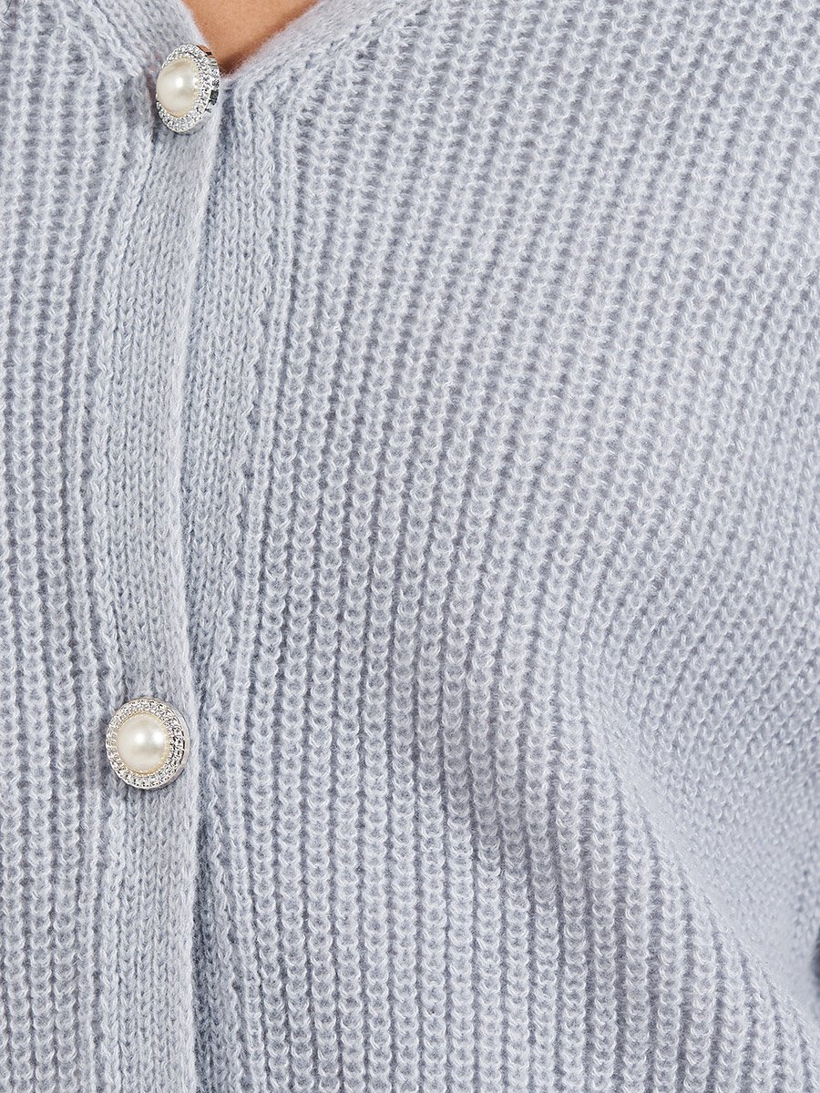 Oversized Longline Buttoned Cardigan
