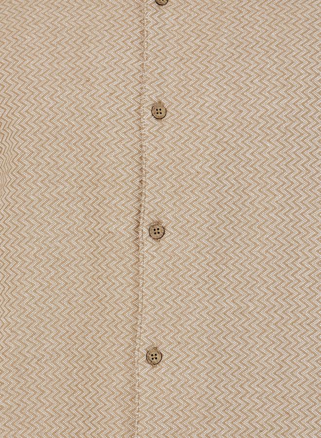 Yarn Dyed Short Sleeves Resort Shirt