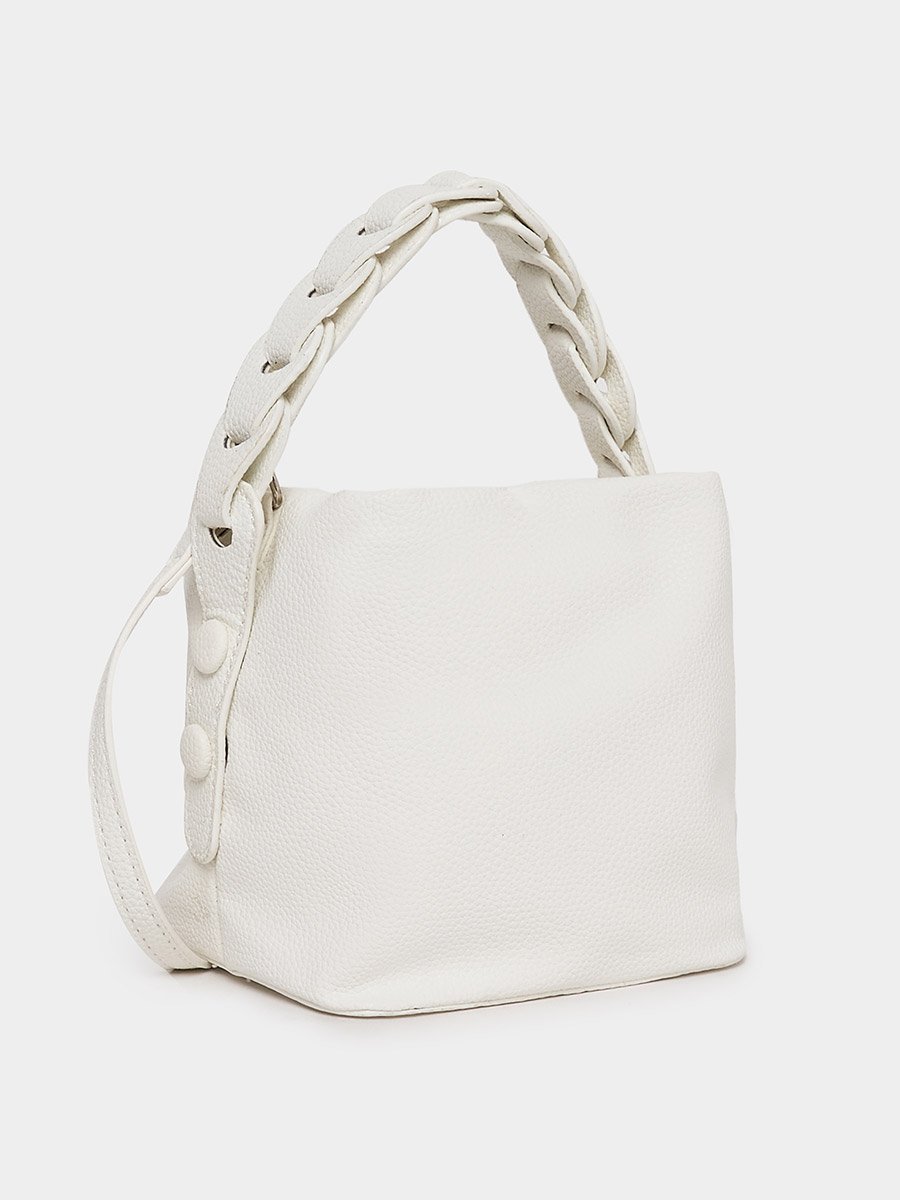 Link Strap Accent Handbag