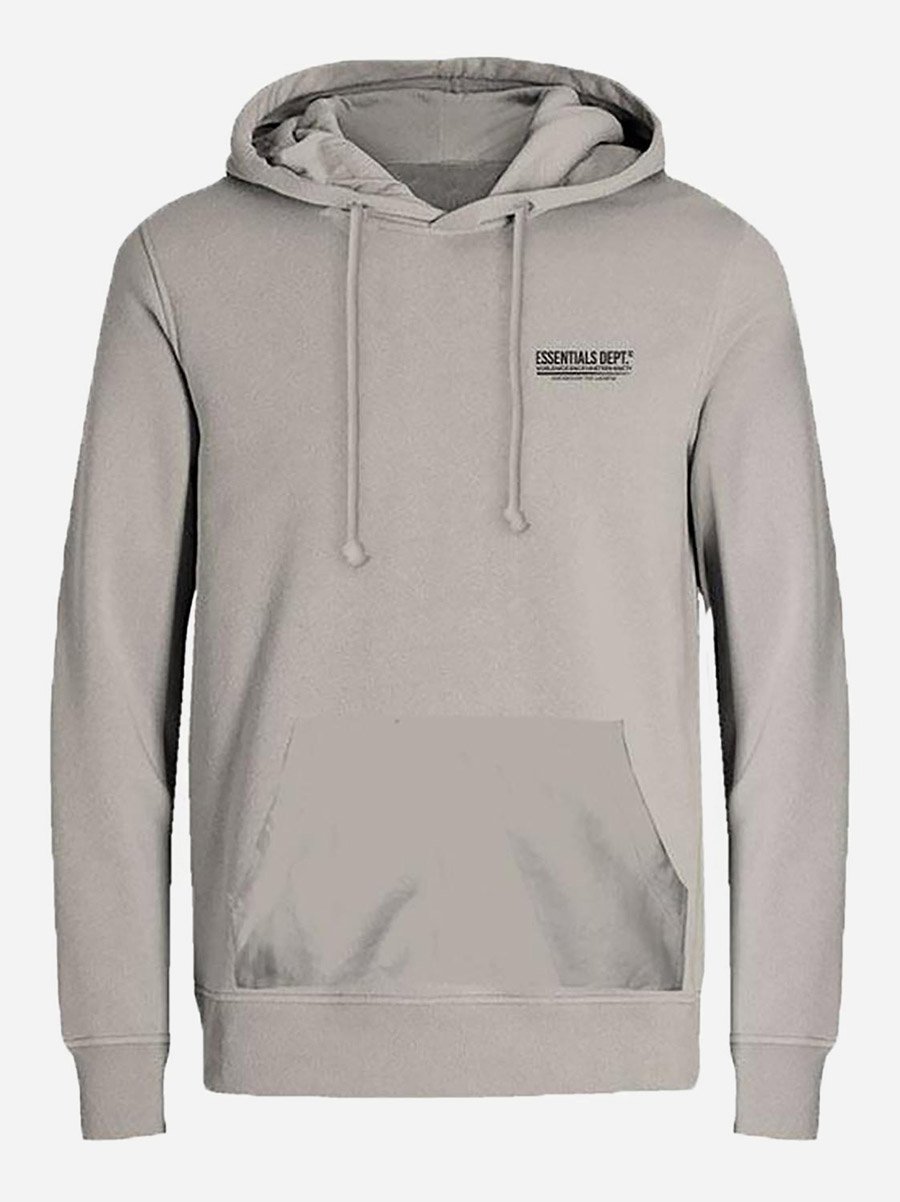Printed Hoodie with Kangaroo Pocket