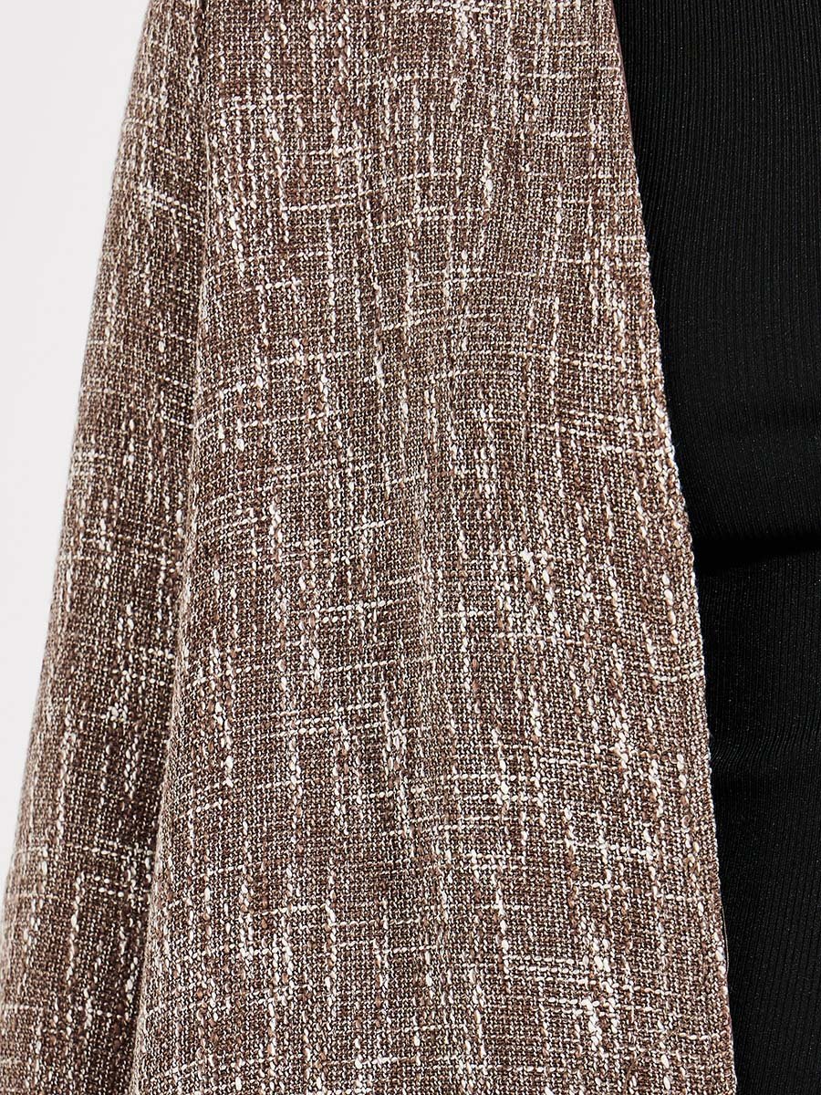 Tweed Look Winter Abaya