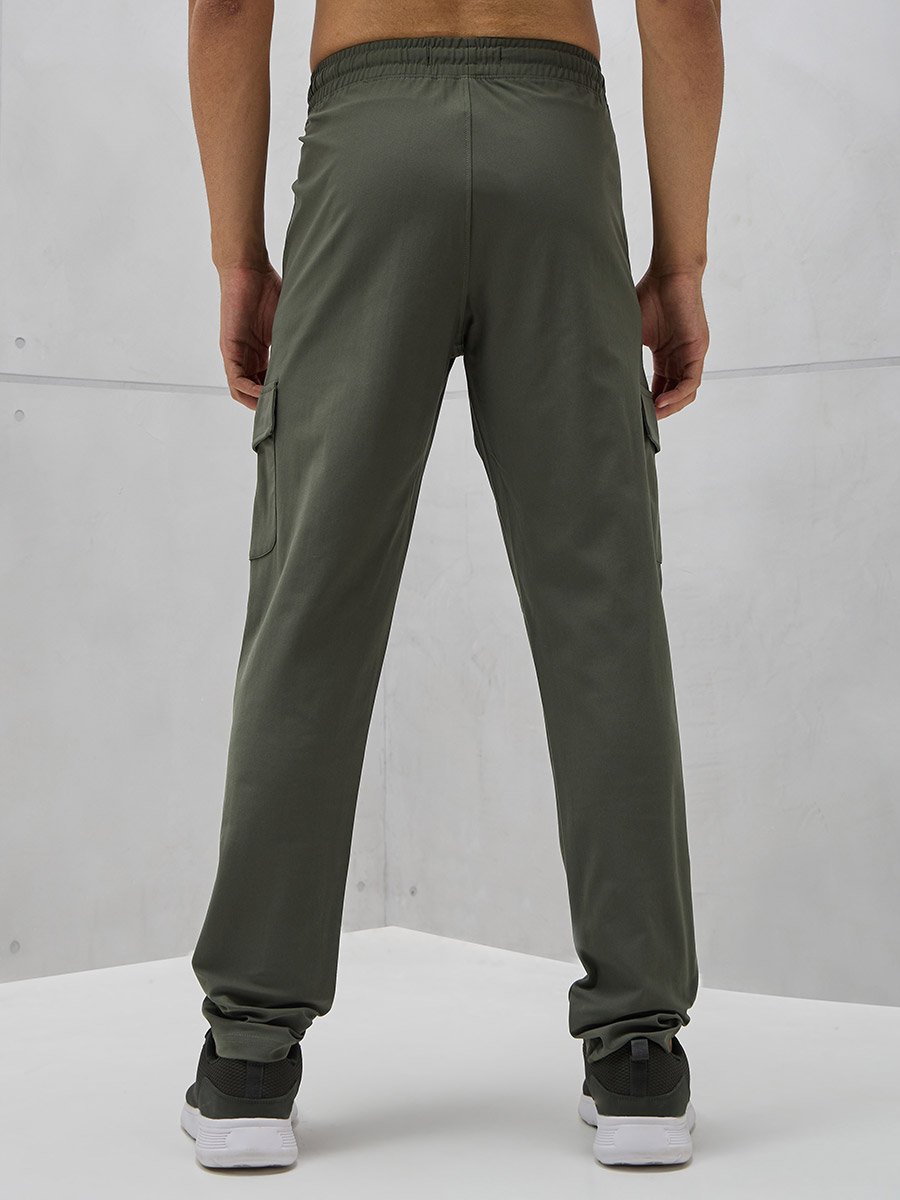 4-Way Stretch Relaxed Fit Cargo Track Pants with Duracool+