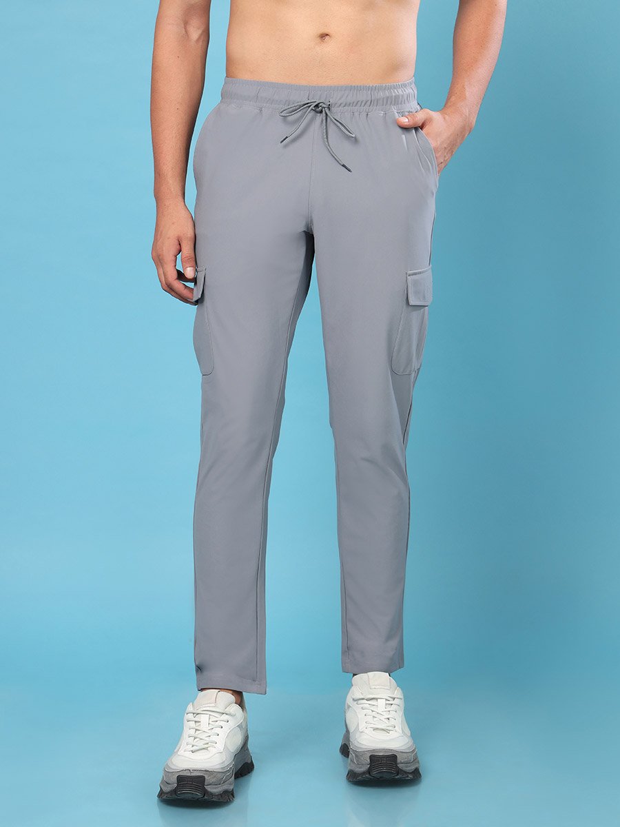 4-Way Stretch Relaxed Fit Cargo Track Pants with Duracool+
