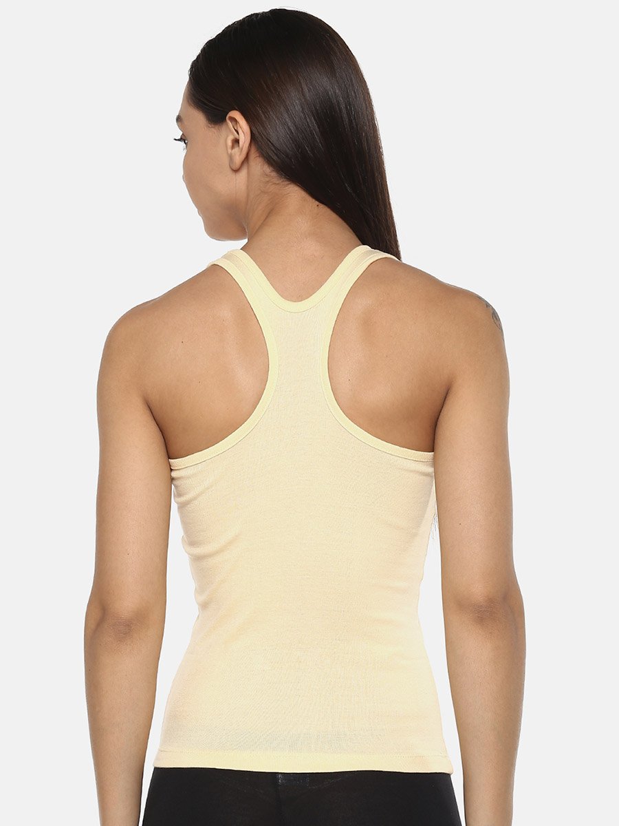 Pack of 3 - Combed Cotton Body-Hugging Camisole