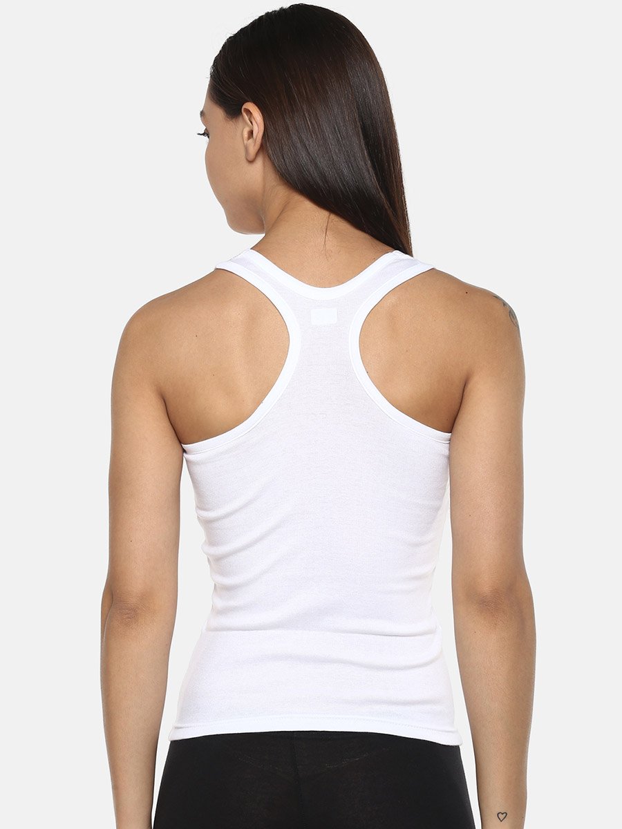 Pack of 3 - Combed Cotton Body-Hugging Camisole