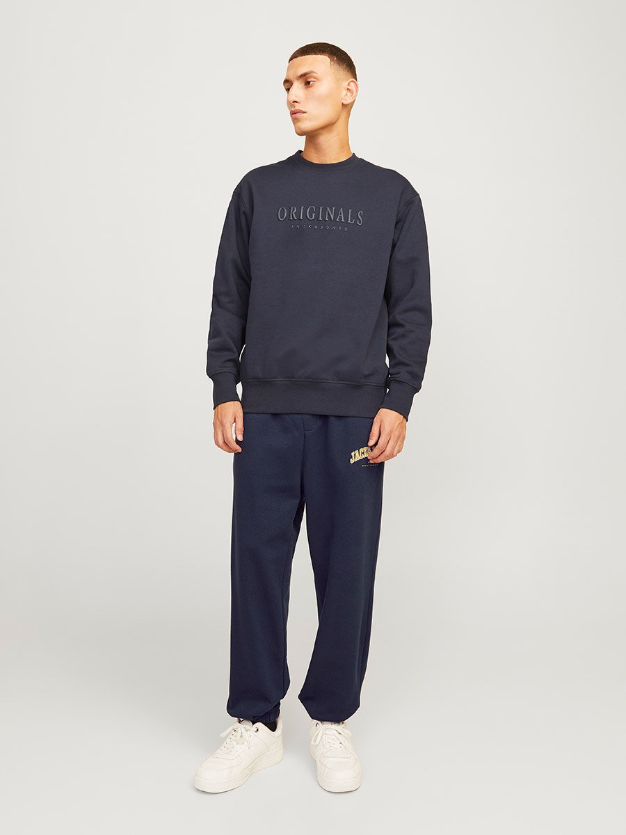 Relaxed Fit Dropped Crotch Joggers