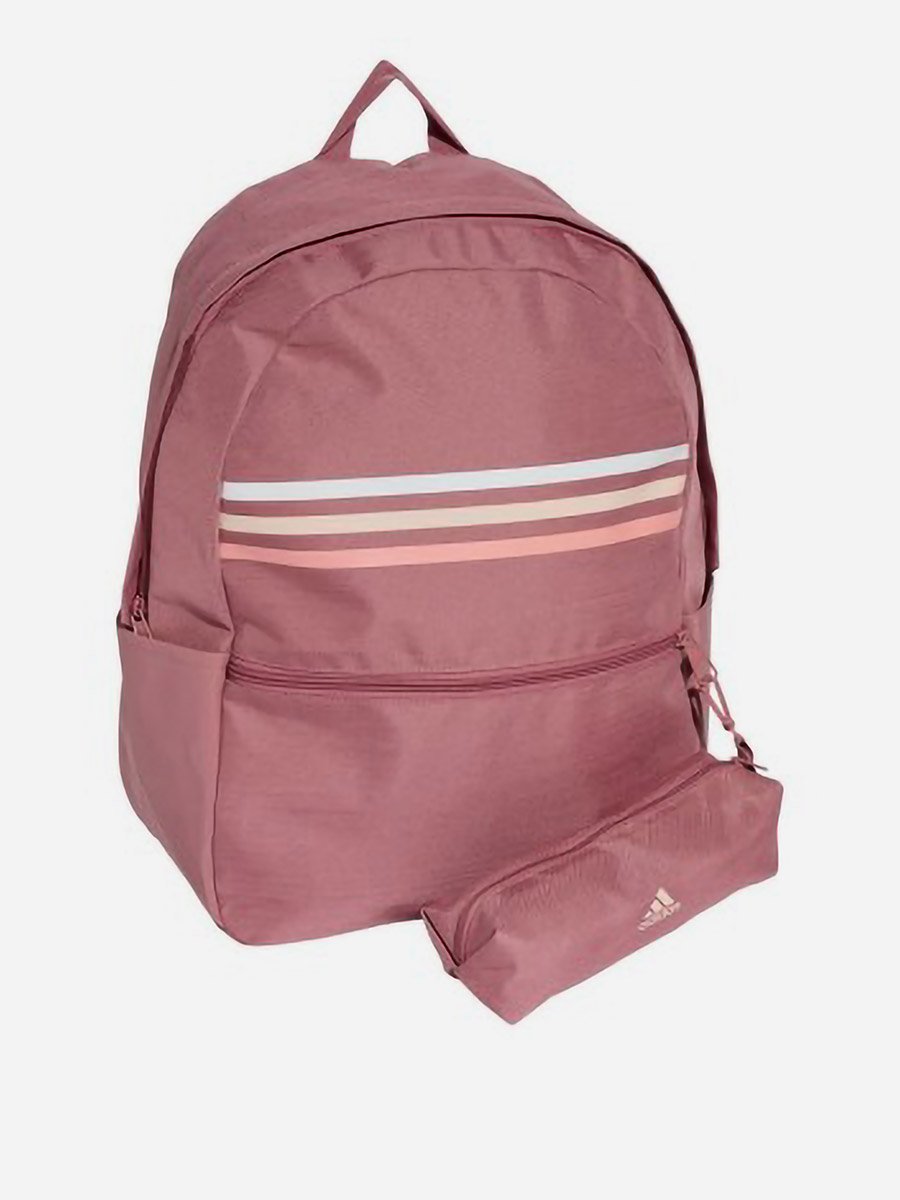 adidas 3 stripe versatile backpack 3-Stripe Classic for men and women, bag with laptop sleeve : Electronics with a top adidas Classic 3-Stripe Backpack for
