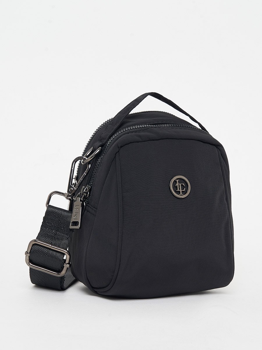 Double Zip Pocket Handbag