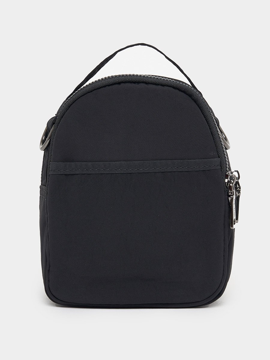 Double Zip Pocket Handbag