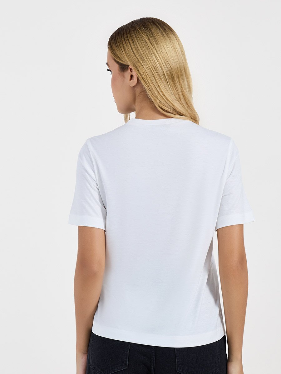 Graphic Print Short Sleeve Regular Fit T-Shirt​