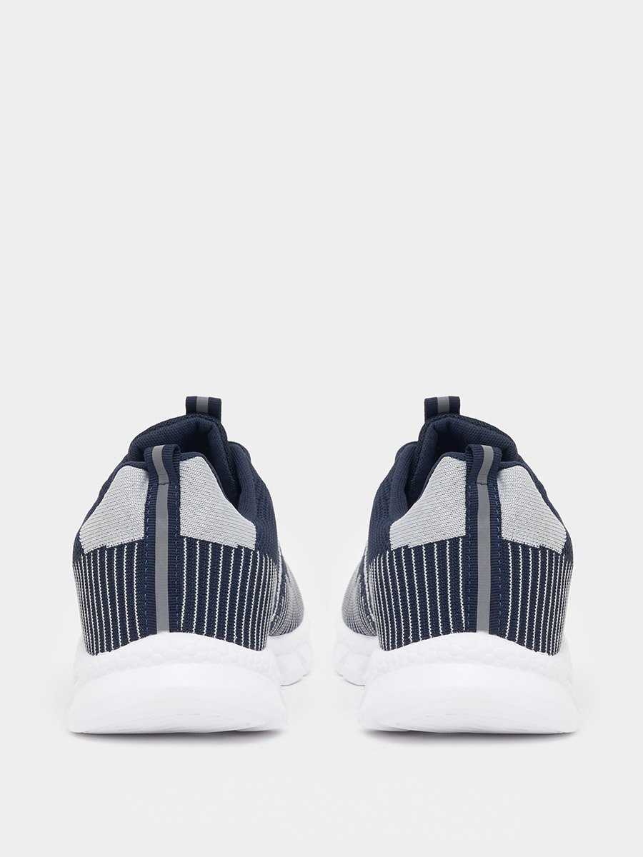 Textured Gripped Sole Lace Up Sneakers