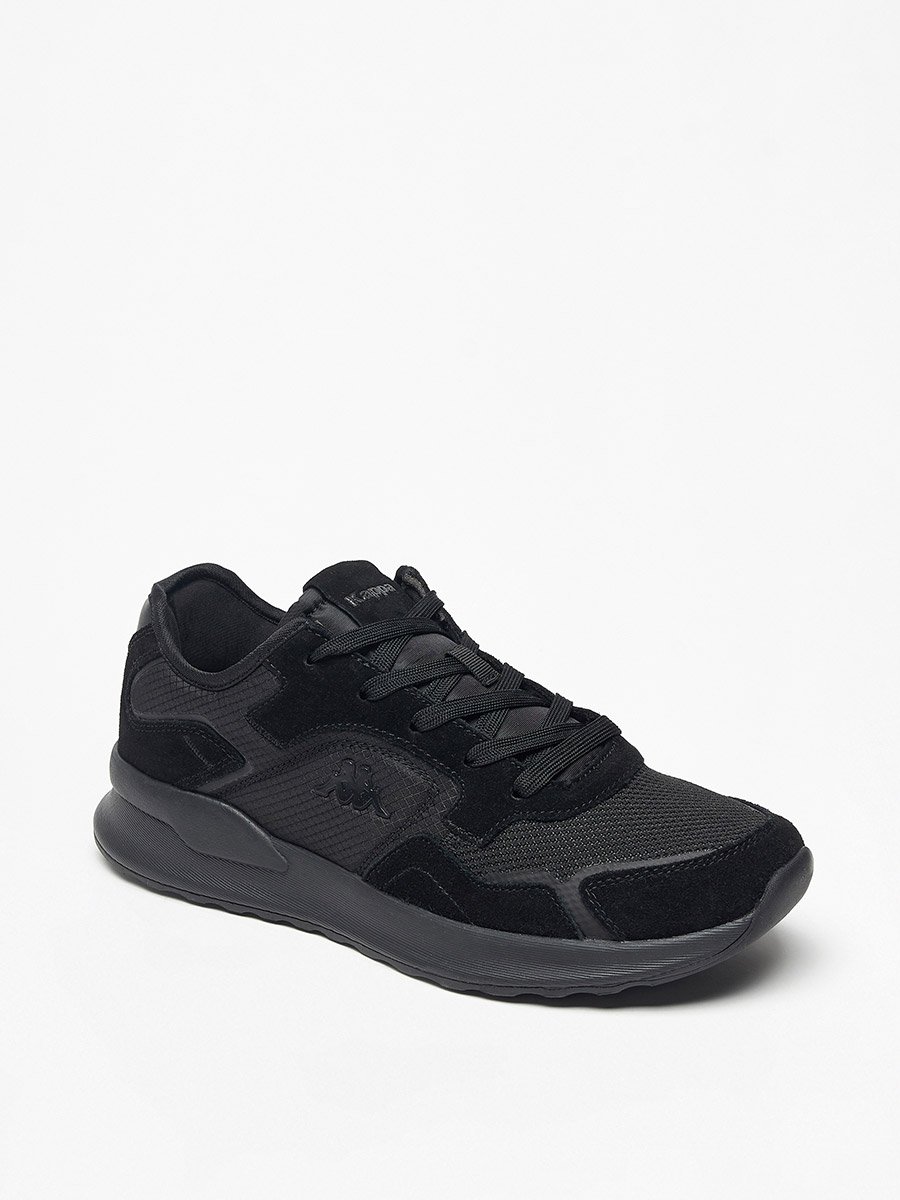 Panelled Lace-Up Sports Shoes