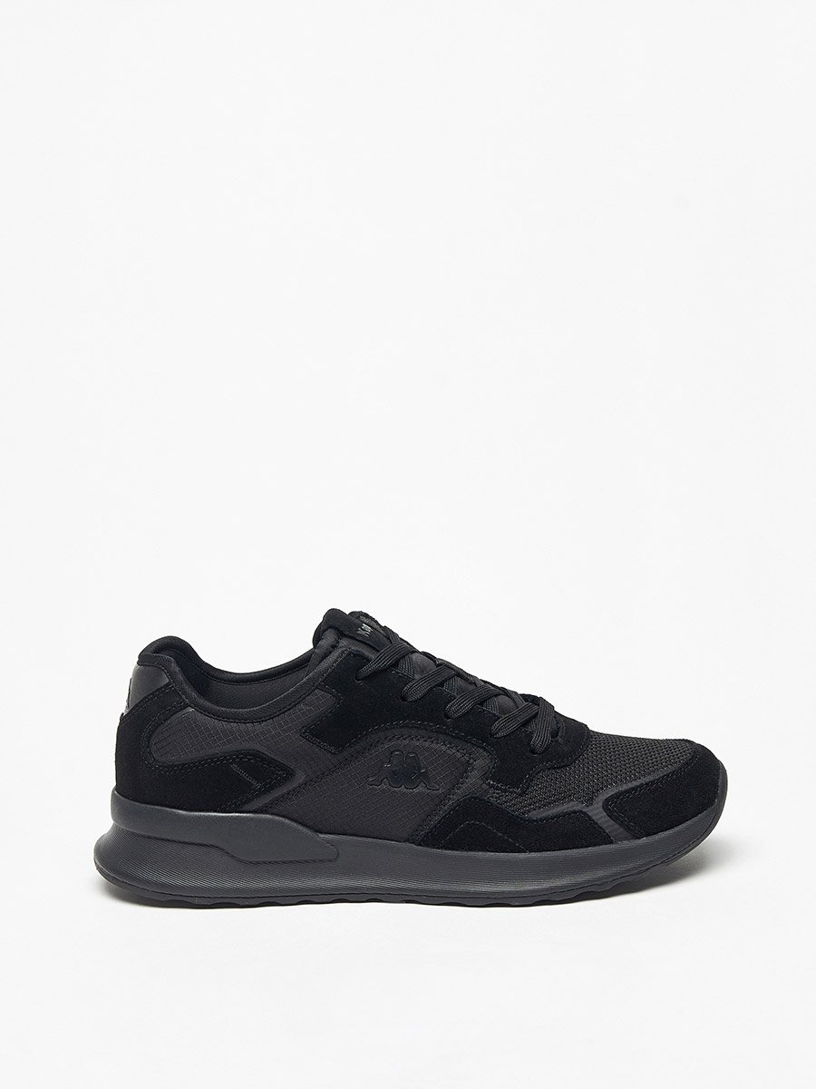 Panelled Lace-Up Sports Shoes