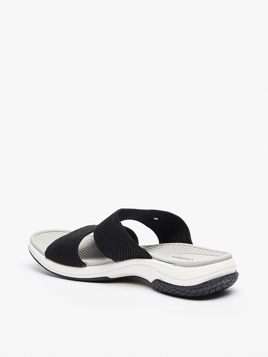 Textured Slip-On Sandals