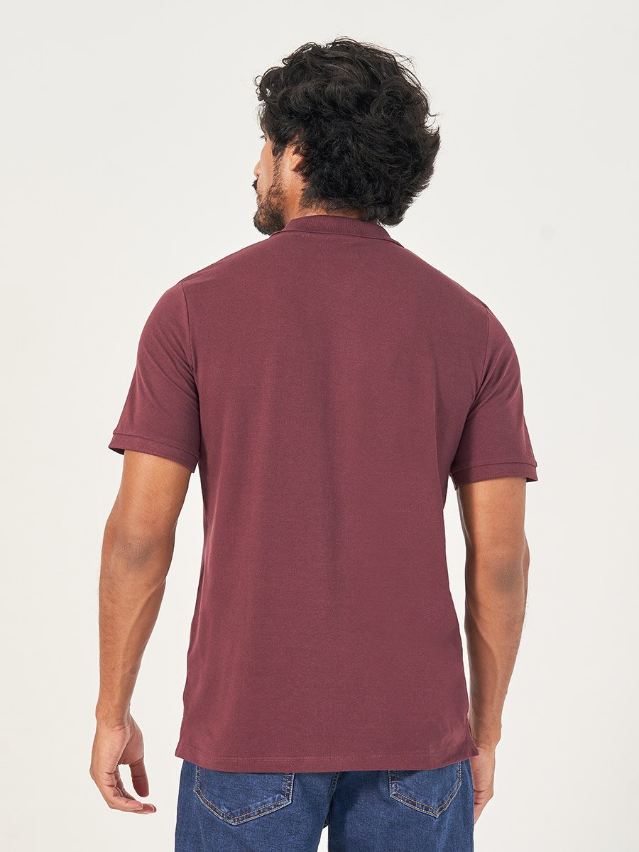 Printed Short Sleeves Polo