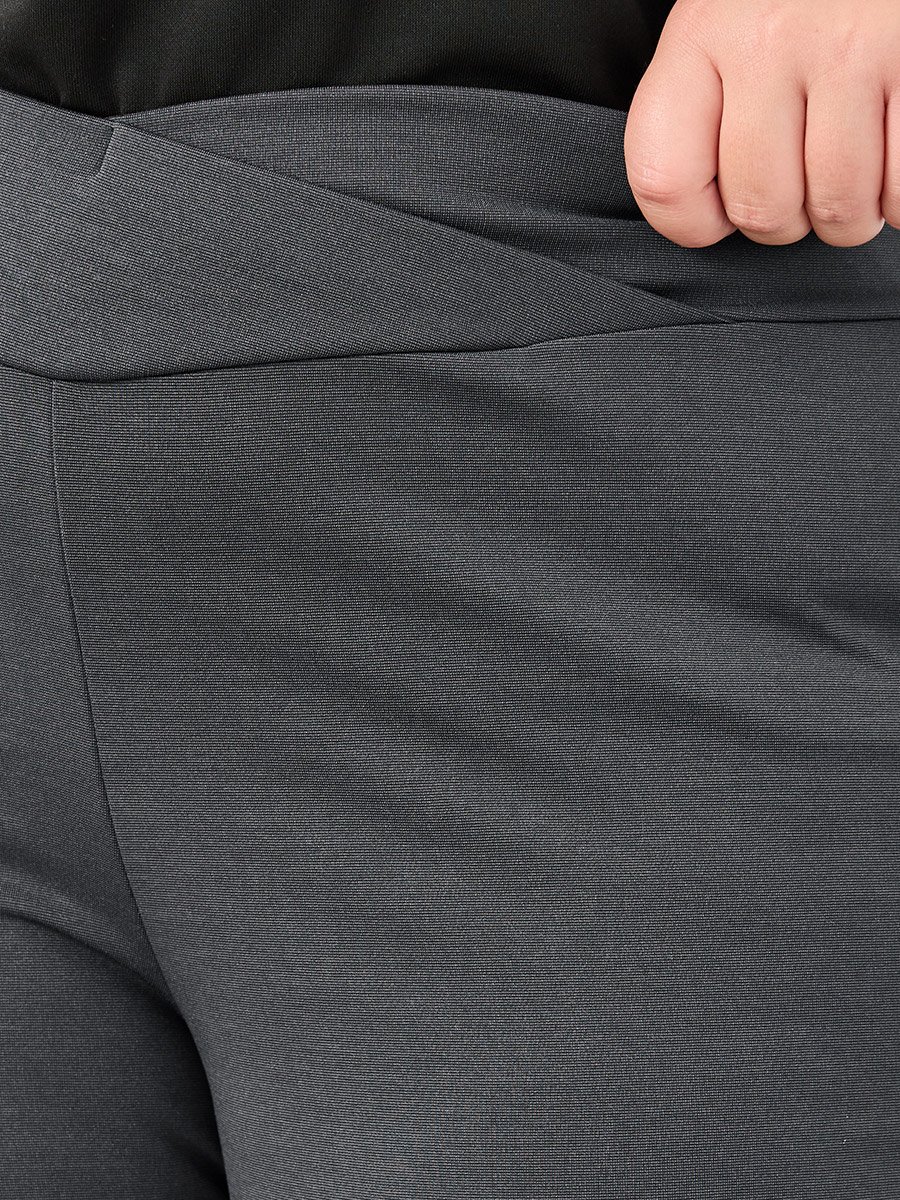 Plus High Rise Flared Pants