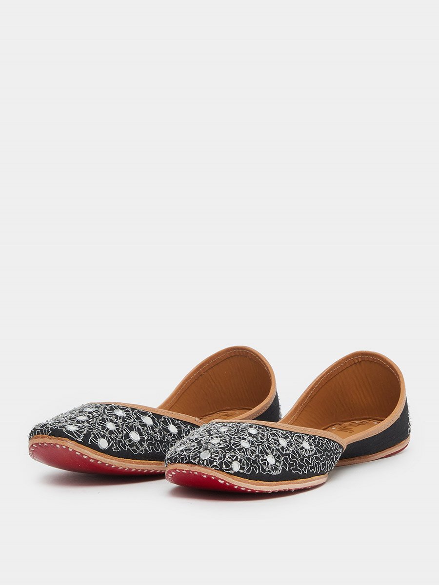 Ethnic Embellished Flat Shoes