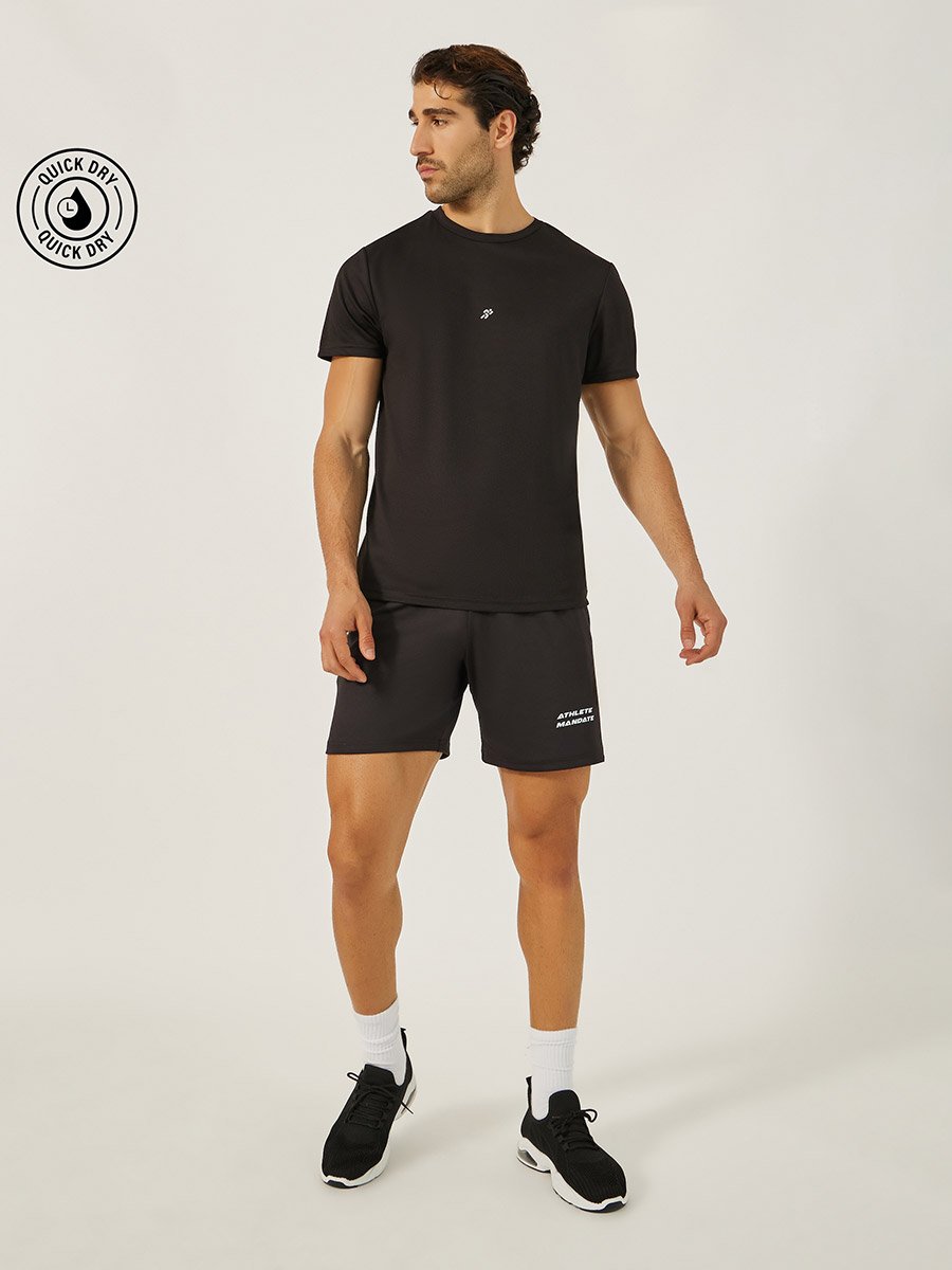 Printed Short Sleeve T-Shirt and Shorts Set