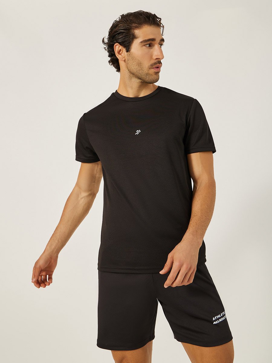 Printed Short Sleeve T-Shirt and Shorts Set