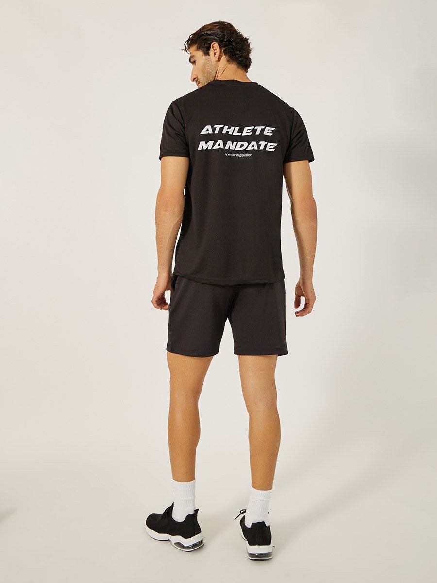 Printed Short Sleeve T-Shirt and Shorts Set