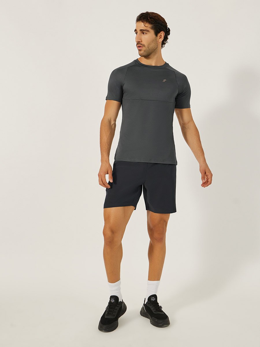 Back Reflector Print Training Shorts with Pockets