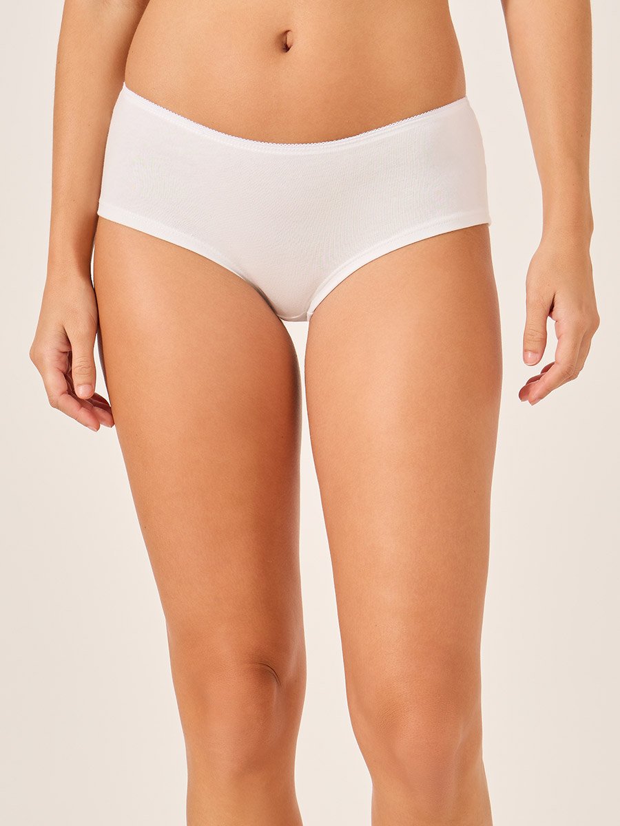 Pack of 5 - Solid Elastic Waist Short Briefs