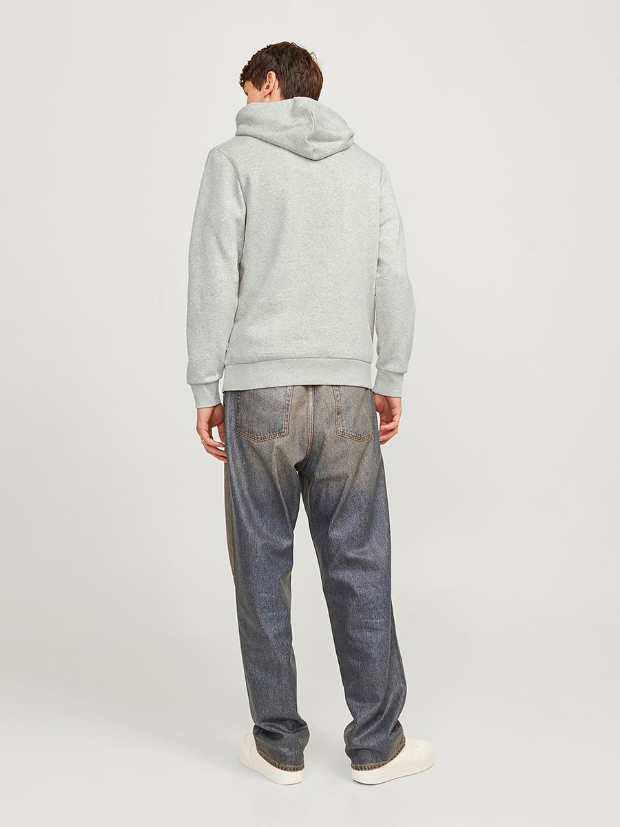 Logo Print Hoodie with Drawstring