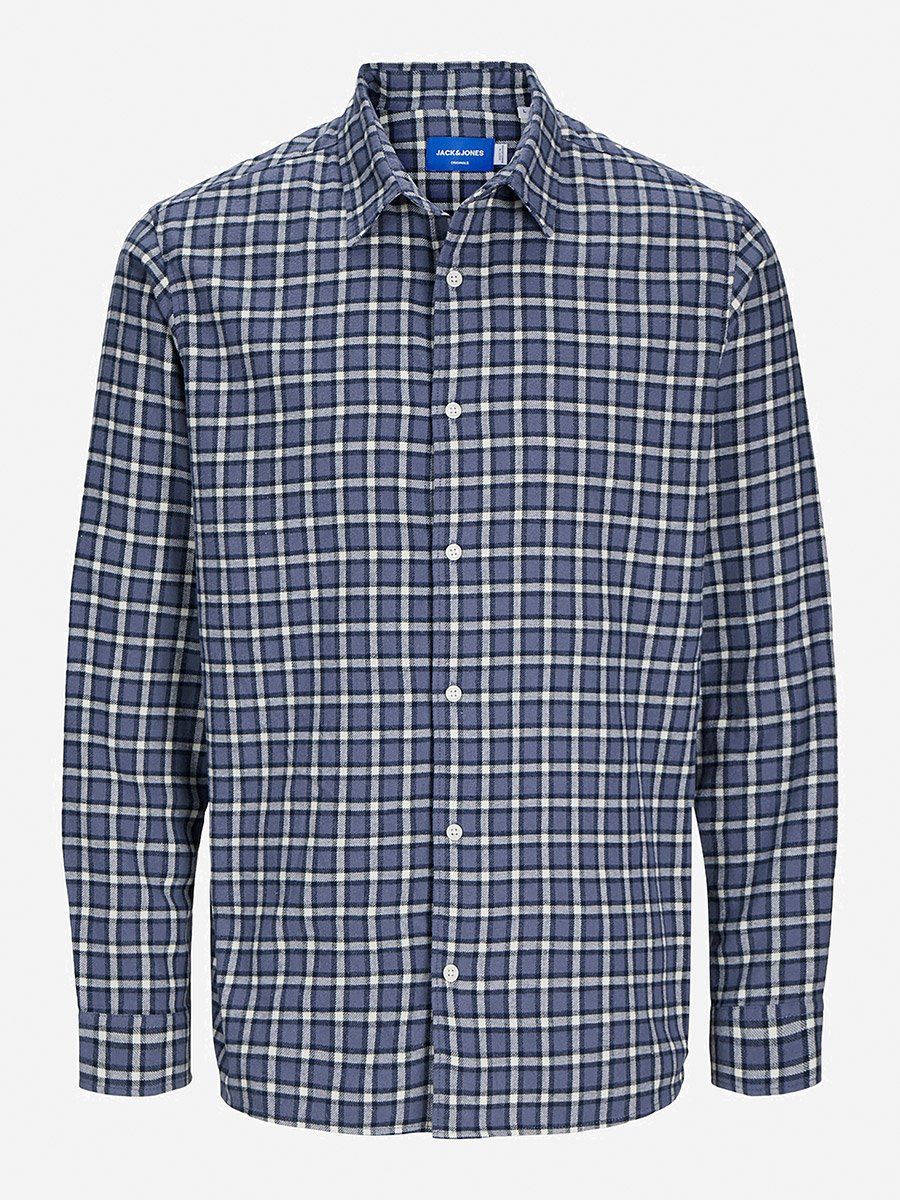Checkered Button Placket Shirt