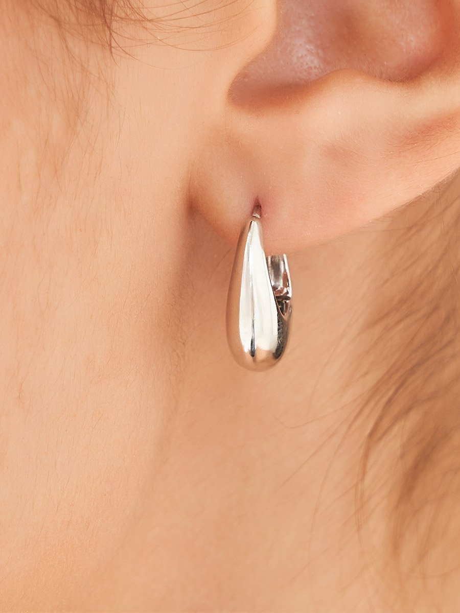Solid Huggie Earrings