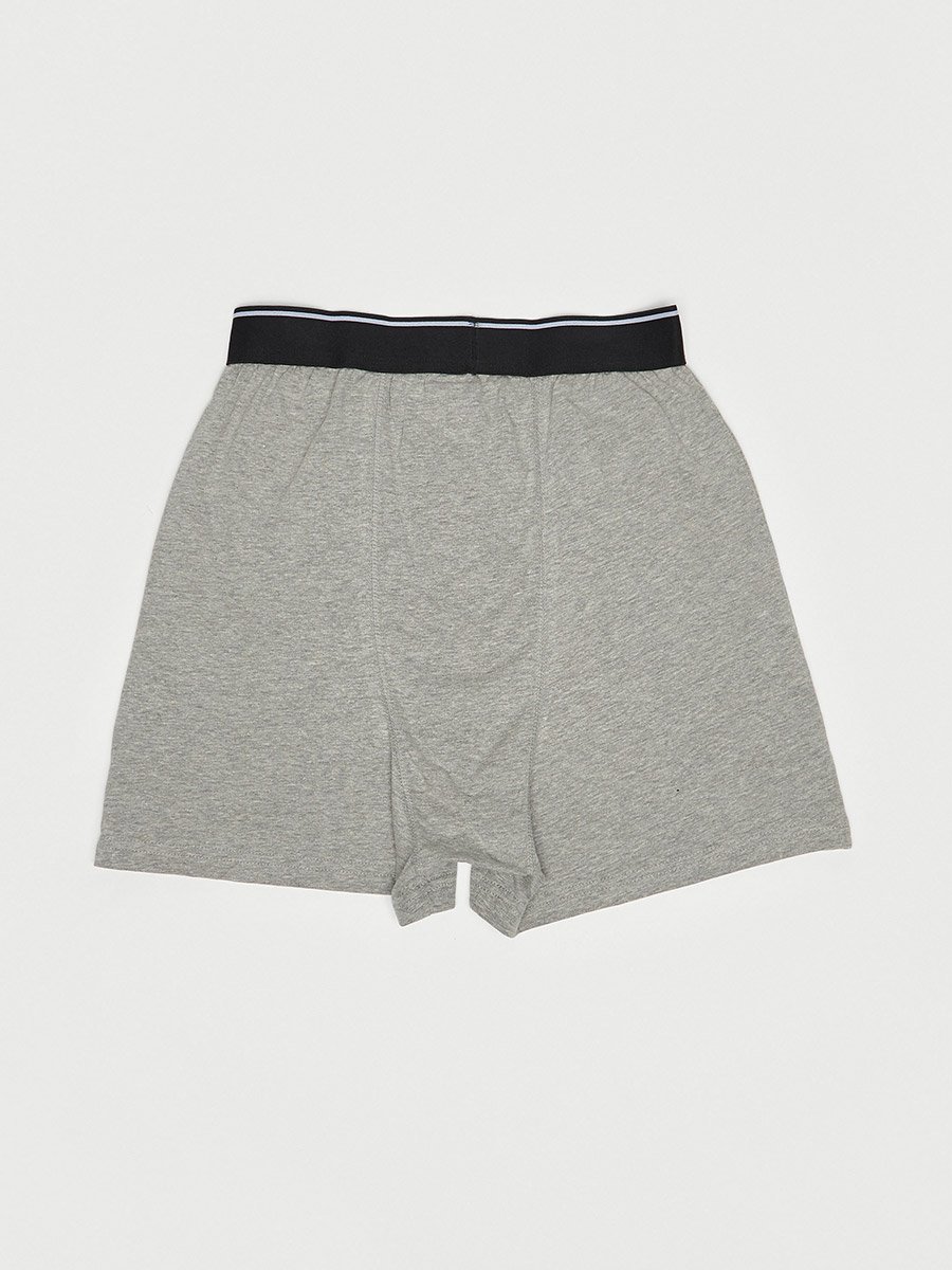 Pack of 3 - Solid Boxers with Elasticated Waist