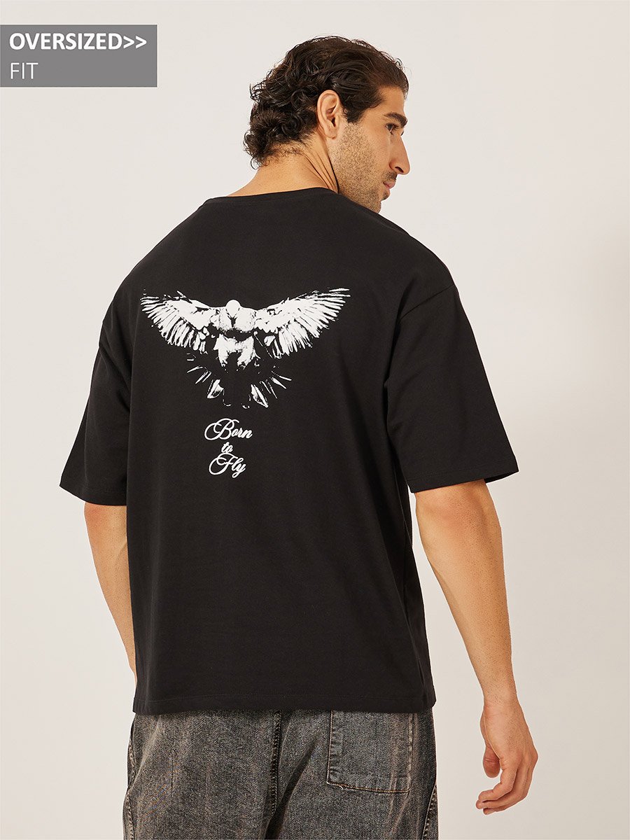 Graphic Print Oversized T-Shirt
