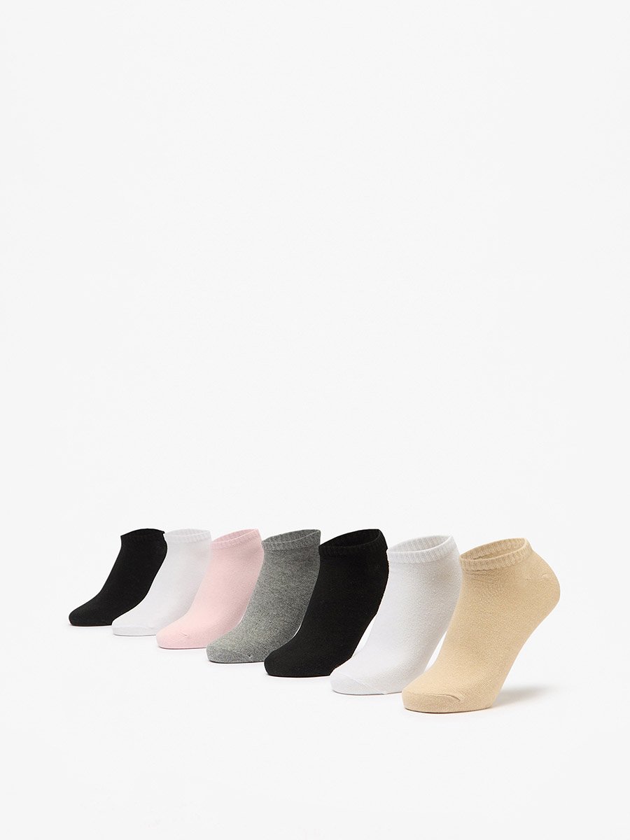Pack of 7 - Solid Ankle Length Socks
