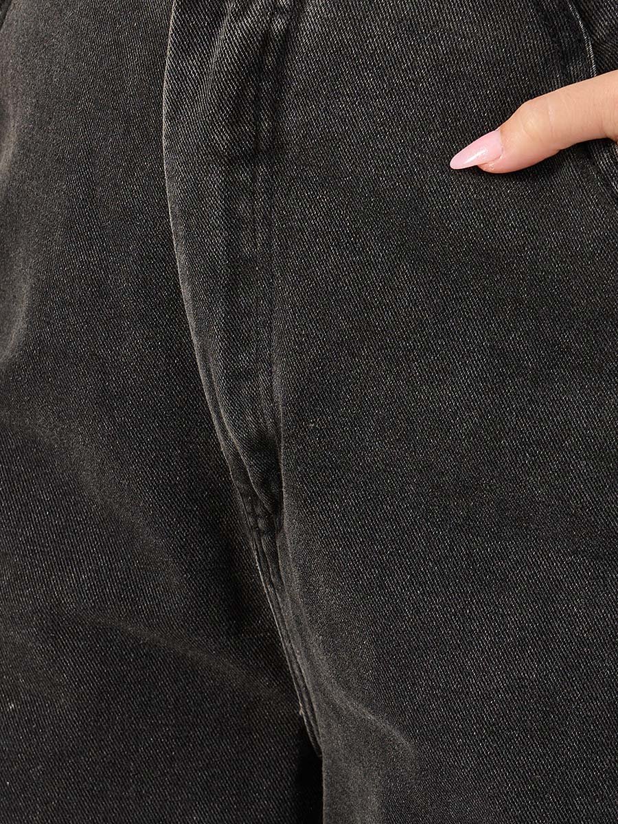High Rise Wide Leg Jeans