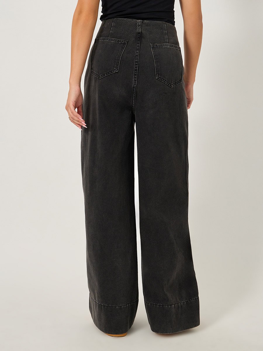 High Rise Wide Leg Jeans