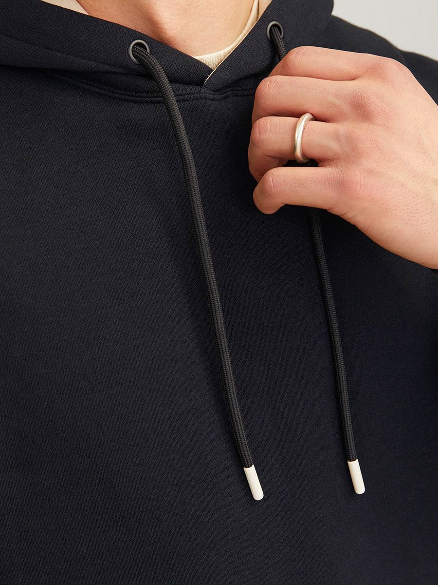 Relaxed Fit Logo Print Hoodie