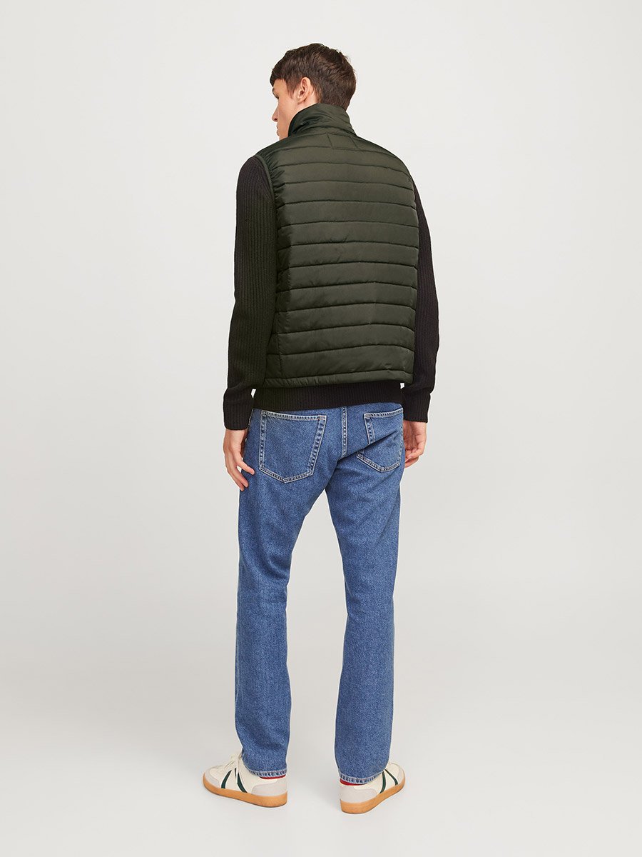 High Neck Full Zip Padded Vest