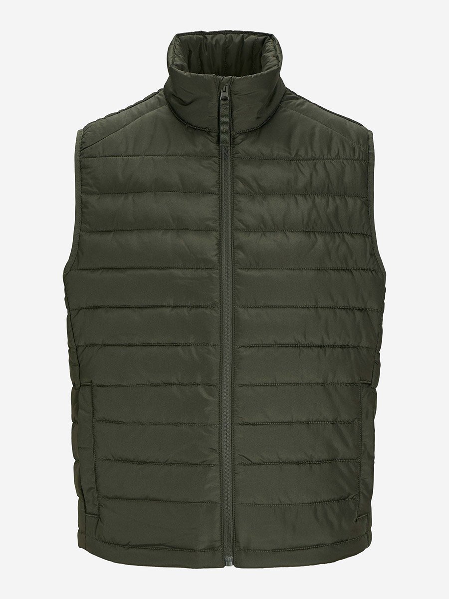 High Neck Full Zip Padded Vest