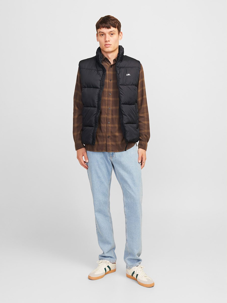 High Neck Full Zip Padded Vest