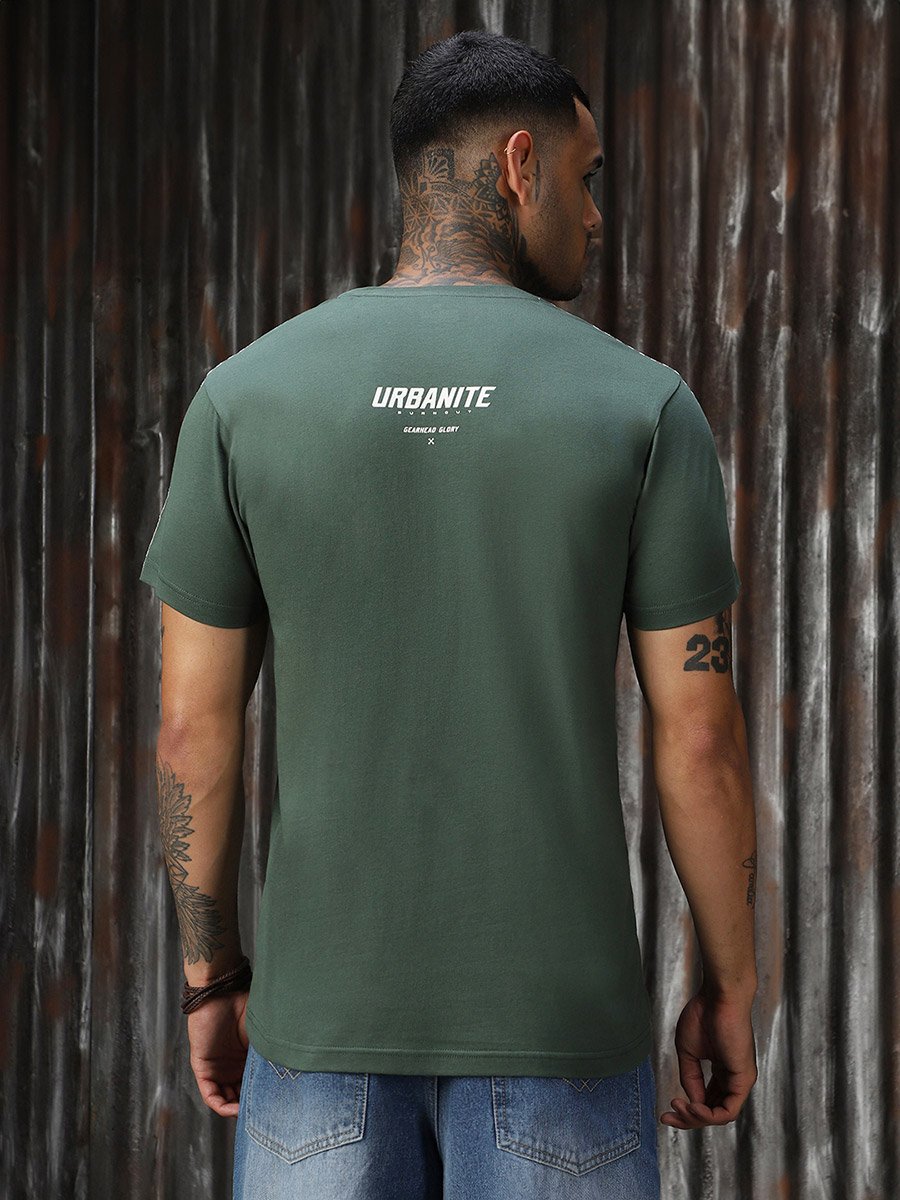 Graphic Print Cotton Regular Fit T-Shirt