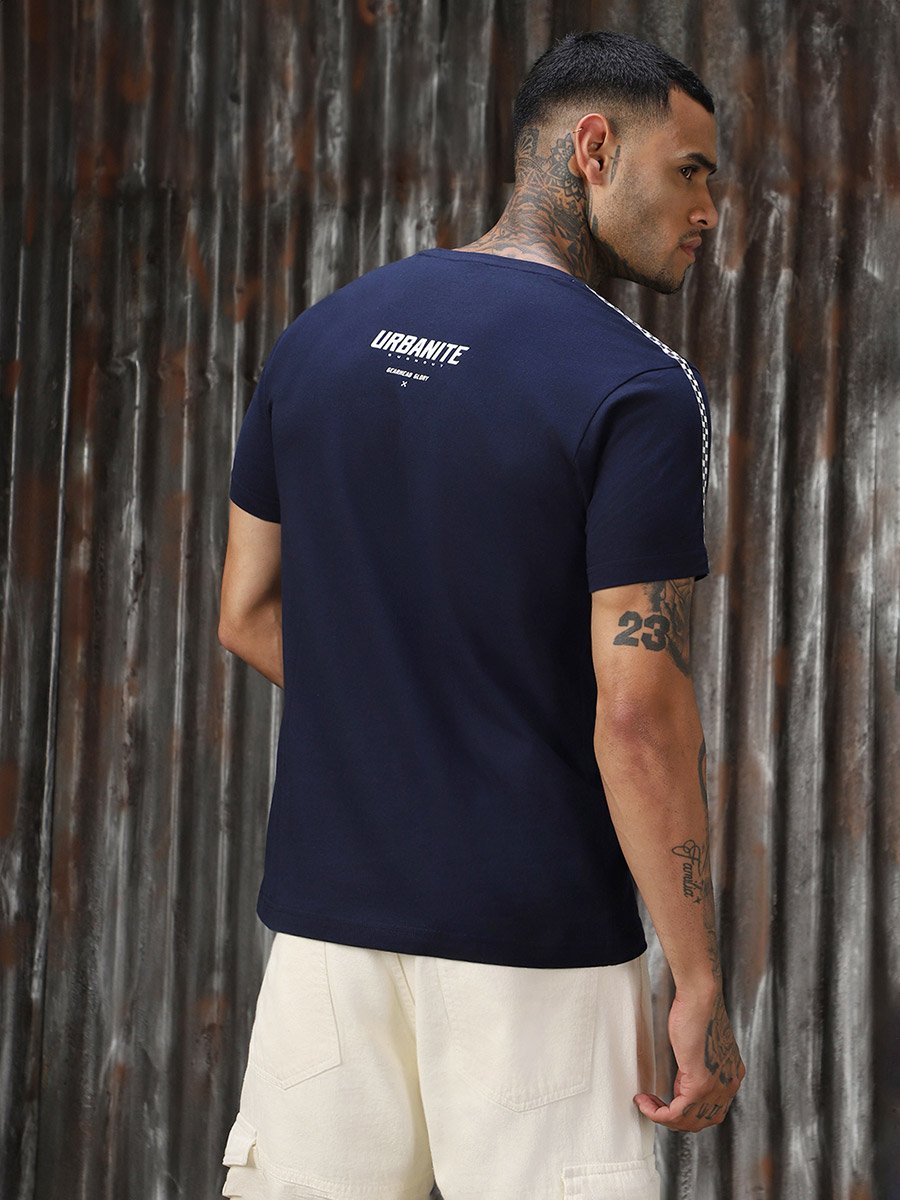 Graphic Print Cotton Regular Fit T-Shirt