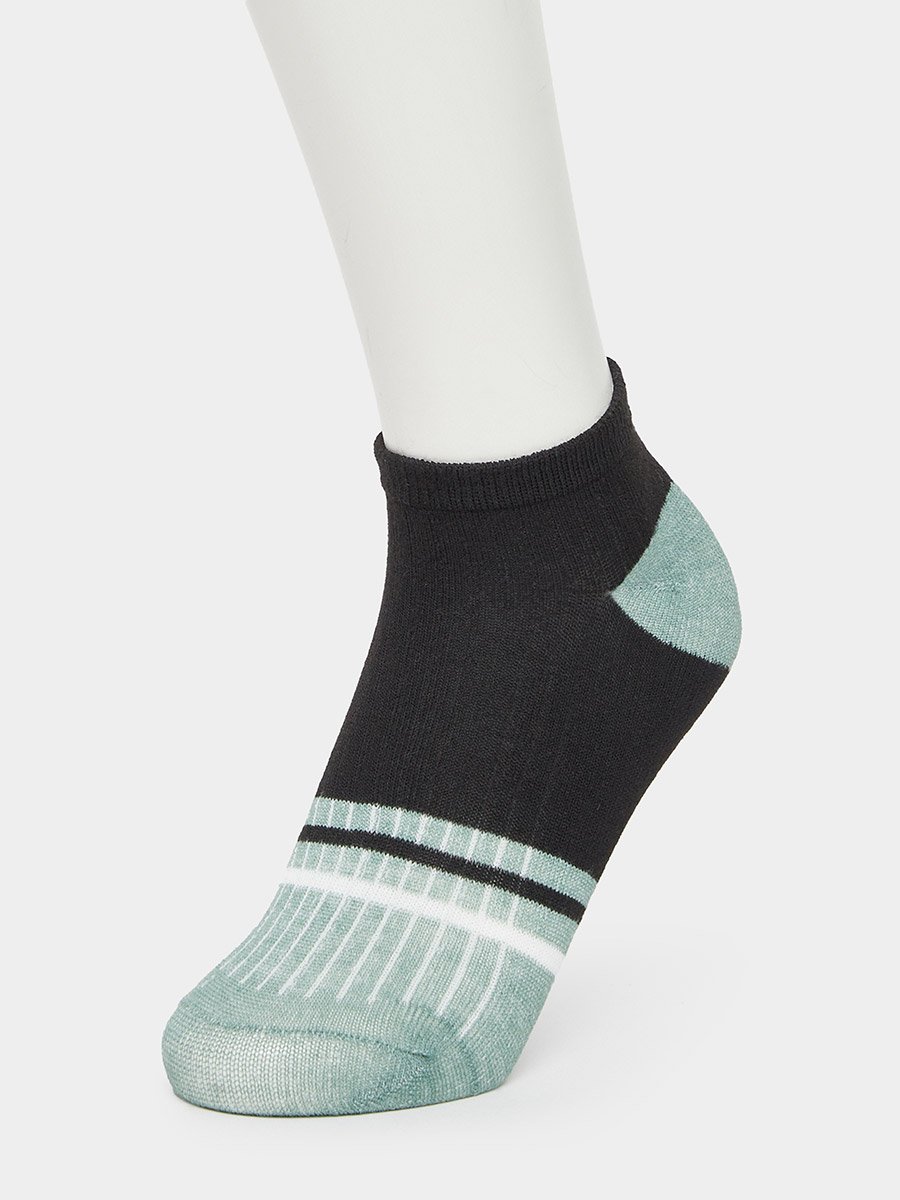 Set of 5 - Striped Detail Crew Socks