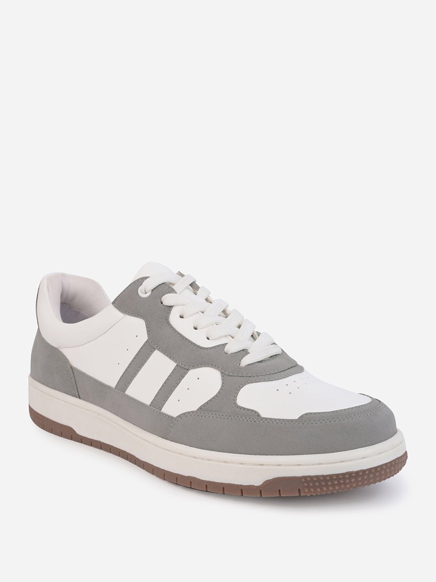 Color Block Lace Up Sneakers