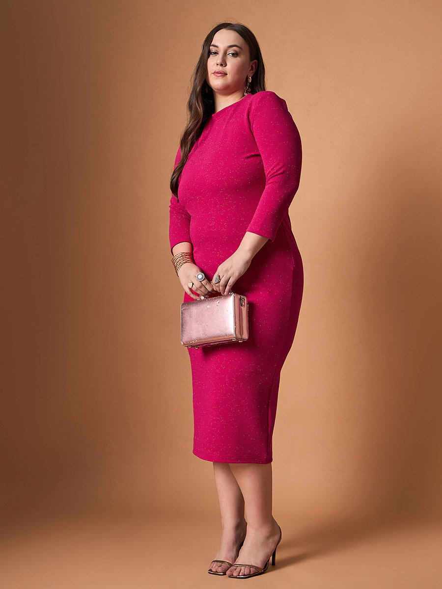 best accessories to pair with bodycon dresses Plus Size Summer Off-Shoulder Maxi Dress with Pink Floral Print for Va –  Canary Houze main image 0